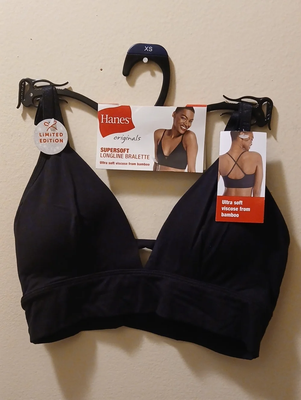 Bundle 2 - Hanes Originals Supersoft Longline Bralette